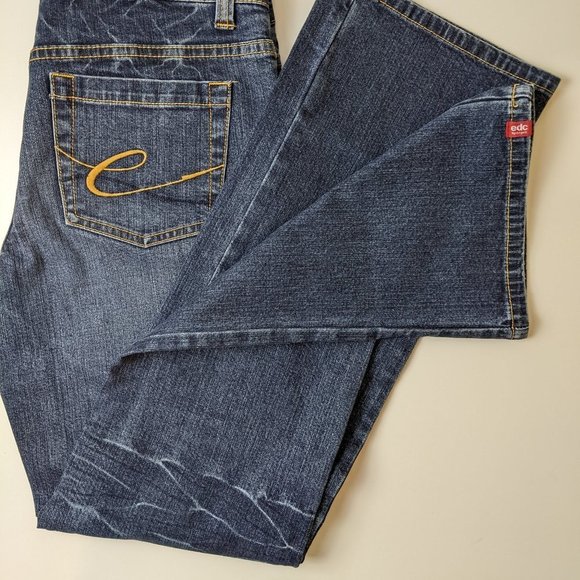 EDC by Esprit Low Rise FIVE Straight cut Jeans Size 8 - Picture 11 of 16
